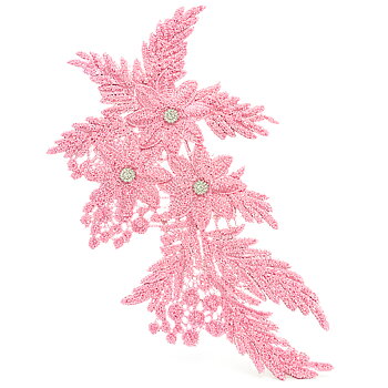 GLITTERFLOWER -ljusrosa