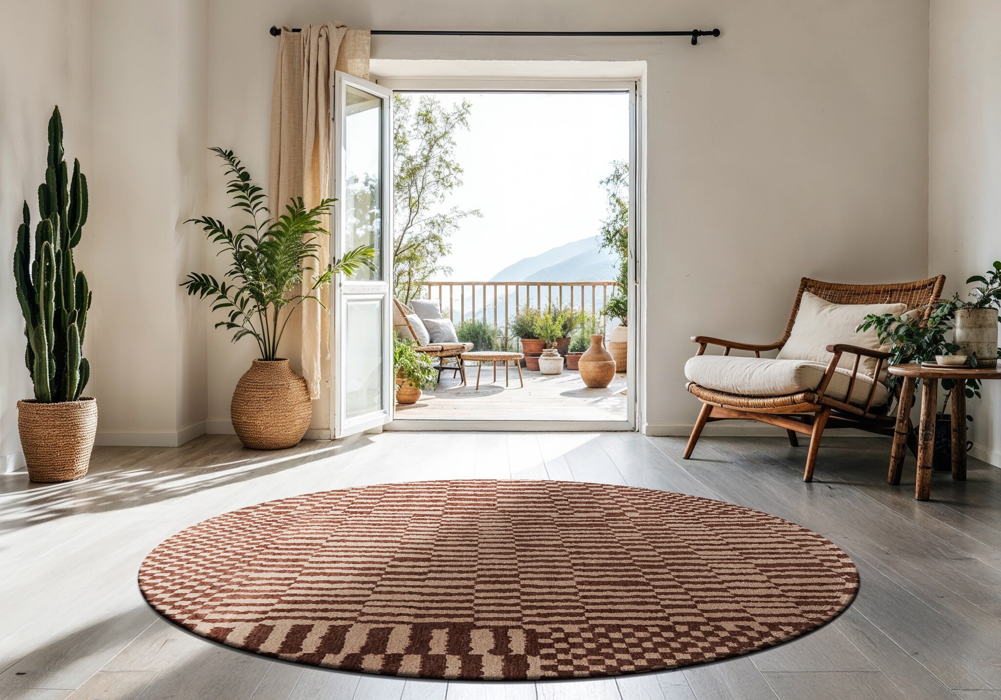 Berber Ksar 240cm Rund