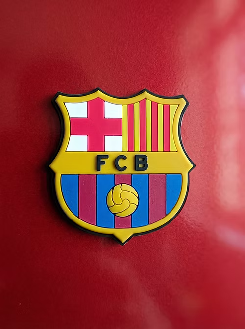FC Barcelona Kylskåpsmagnet 3D