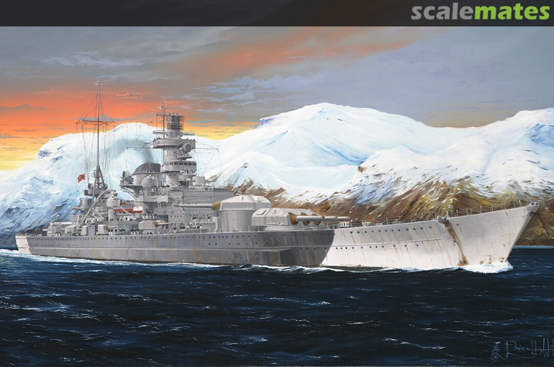 German Scharnhorst Battleship