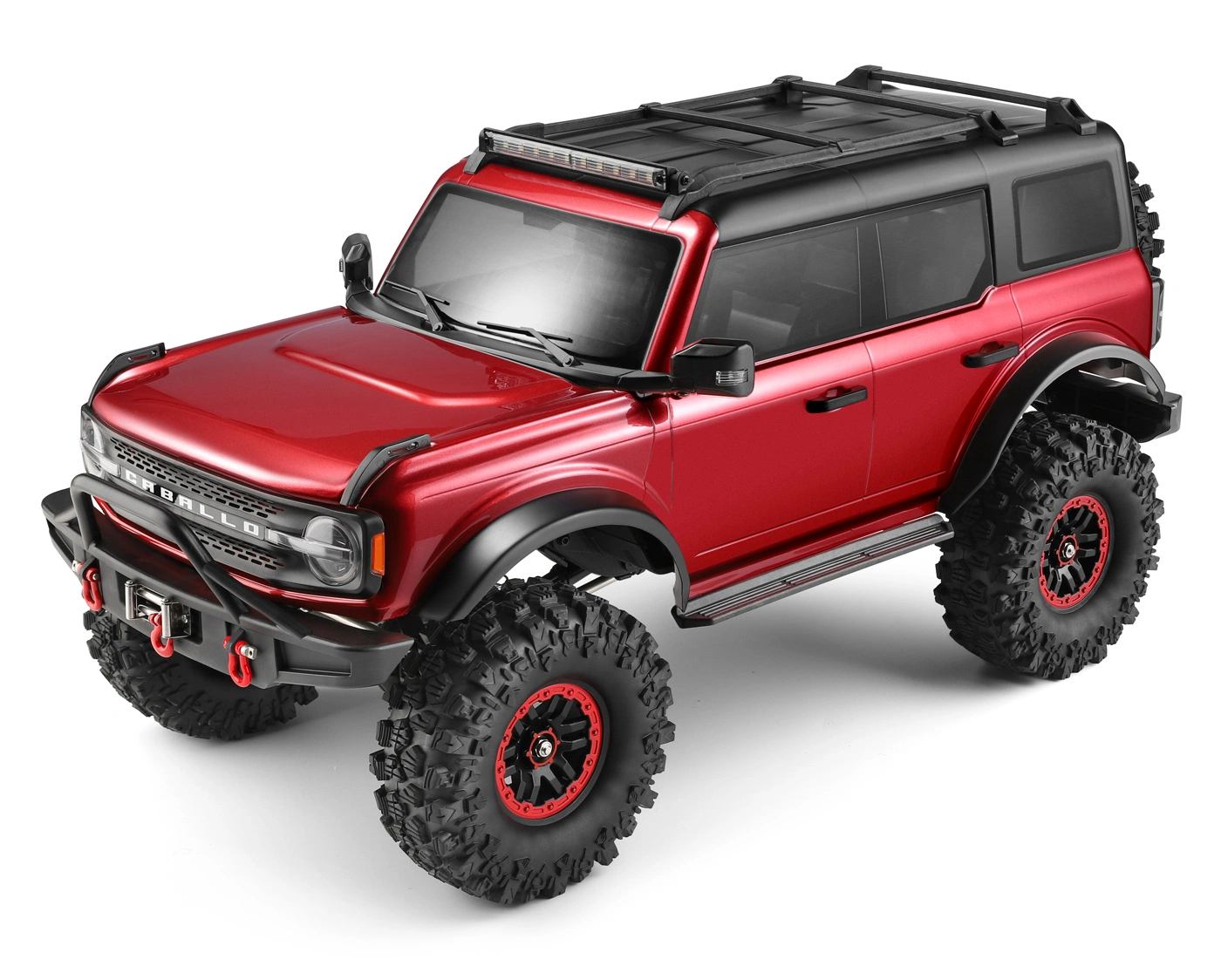 Crawler w. winch 1/10 RTR, Red