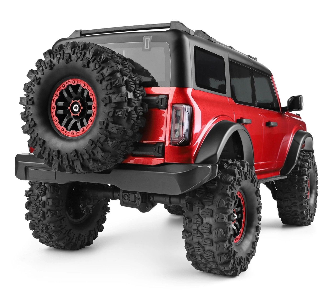 Crawler w. winch 1/10 RTR, Red - 3