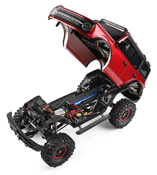 Crawler w. winch 1/10 RTR, Red