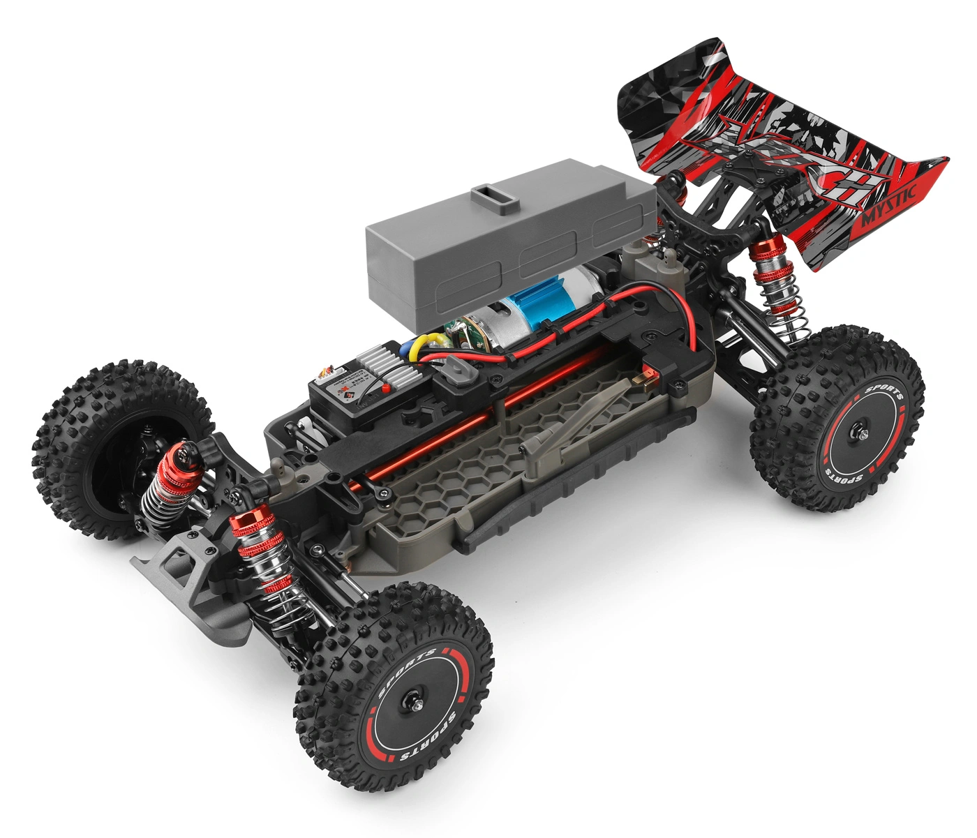 Buggy 4WD 1/12 RTR, Orange - 2