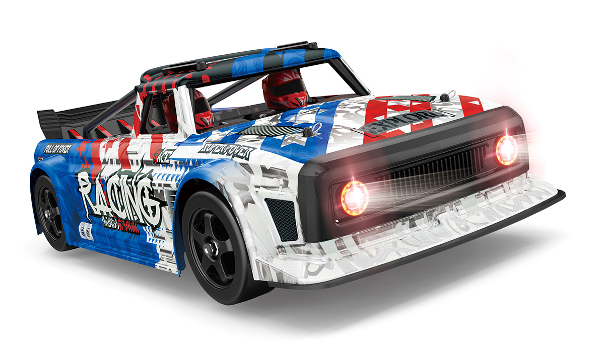 On-Road 4WD Borstlös 1/12 RTR, Röd
