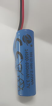 Lithium 3.7V 600mAh