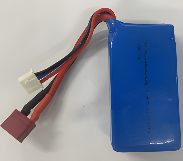 Lithium 7.4V 1500mAh w. Deans contact 