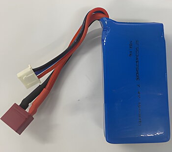 Lithium 7.4V 1500mAh w. Deans contact 
