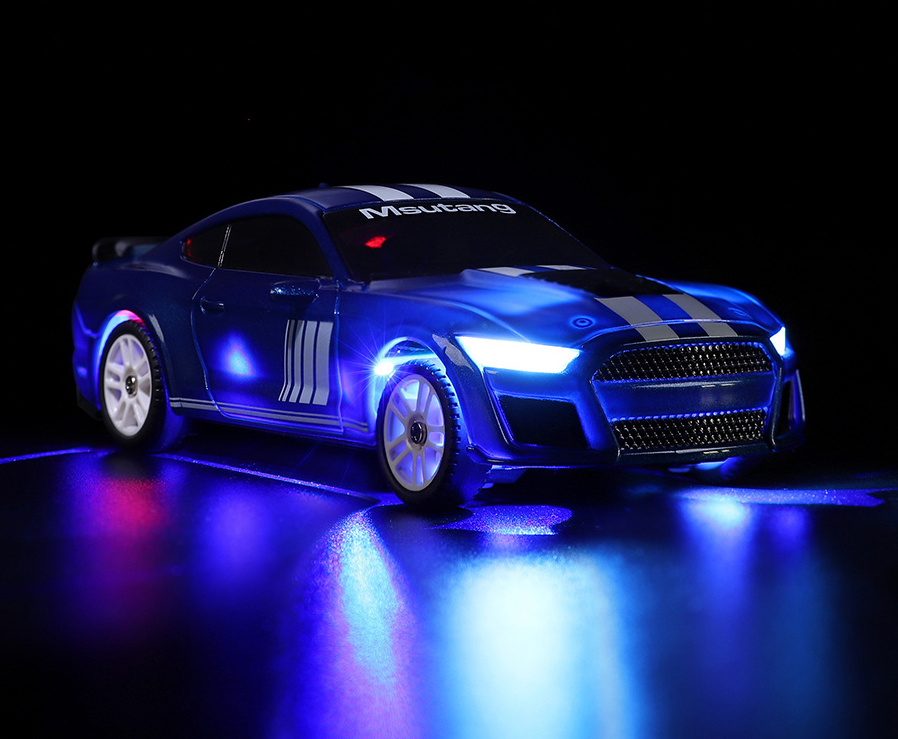 Driftbil 4WD 1/43 RTR, Blå - 3