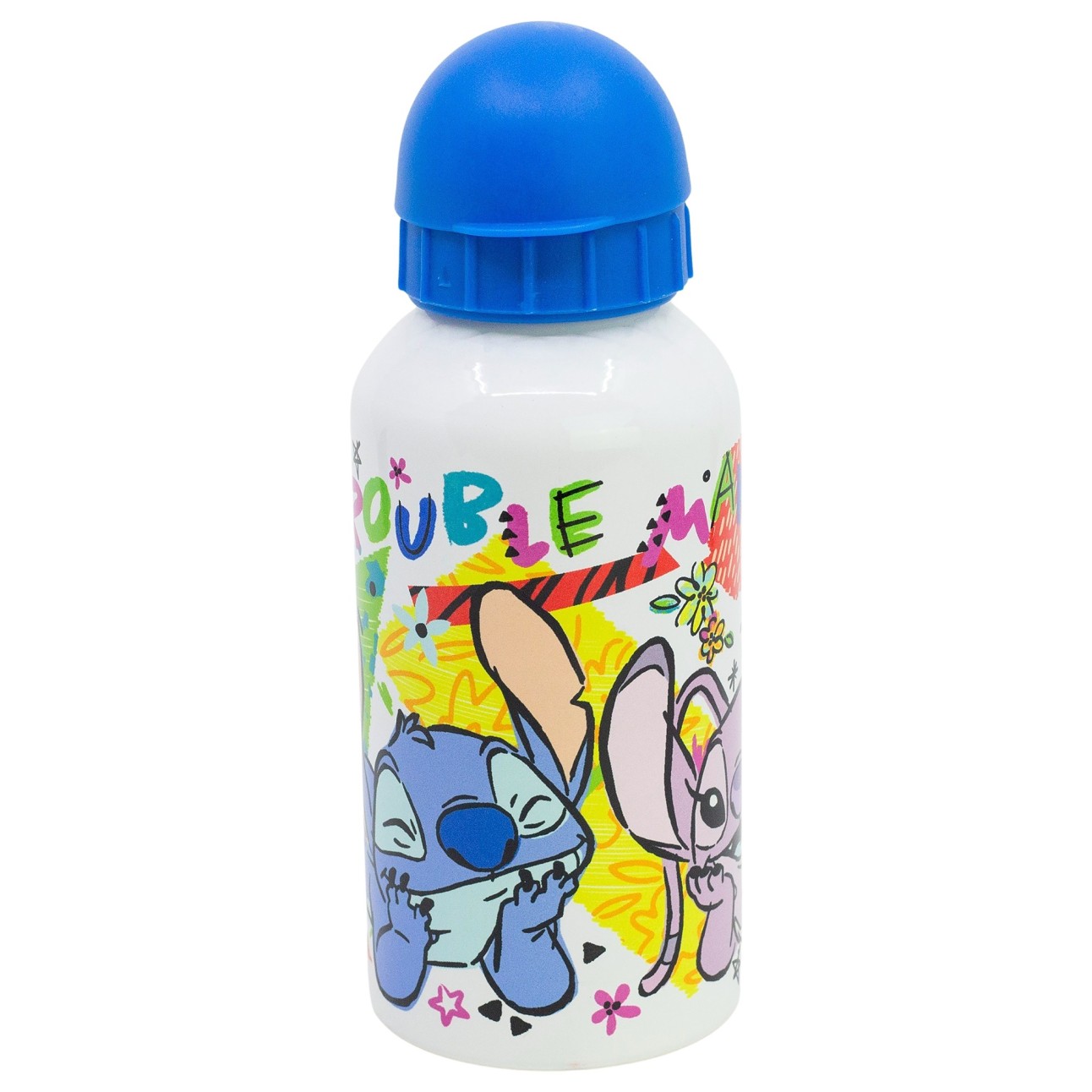 Stitch Disney Vattenflaska 400 ml Troublemaker
