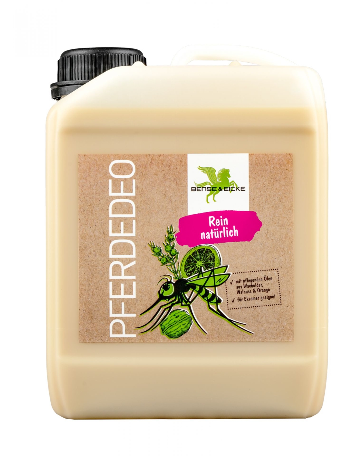 B&E Parisol Bense & Eicke 100% naturlig Deo fluespray REFILL 2,5 L