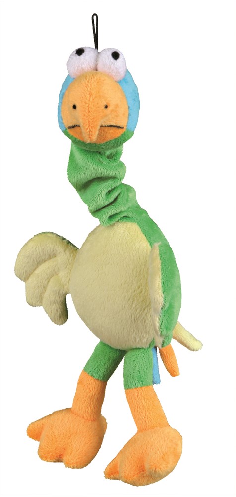 Trixie Hundleksak Fågel Med Originalljud Plysch Flerfärgad 30cm
