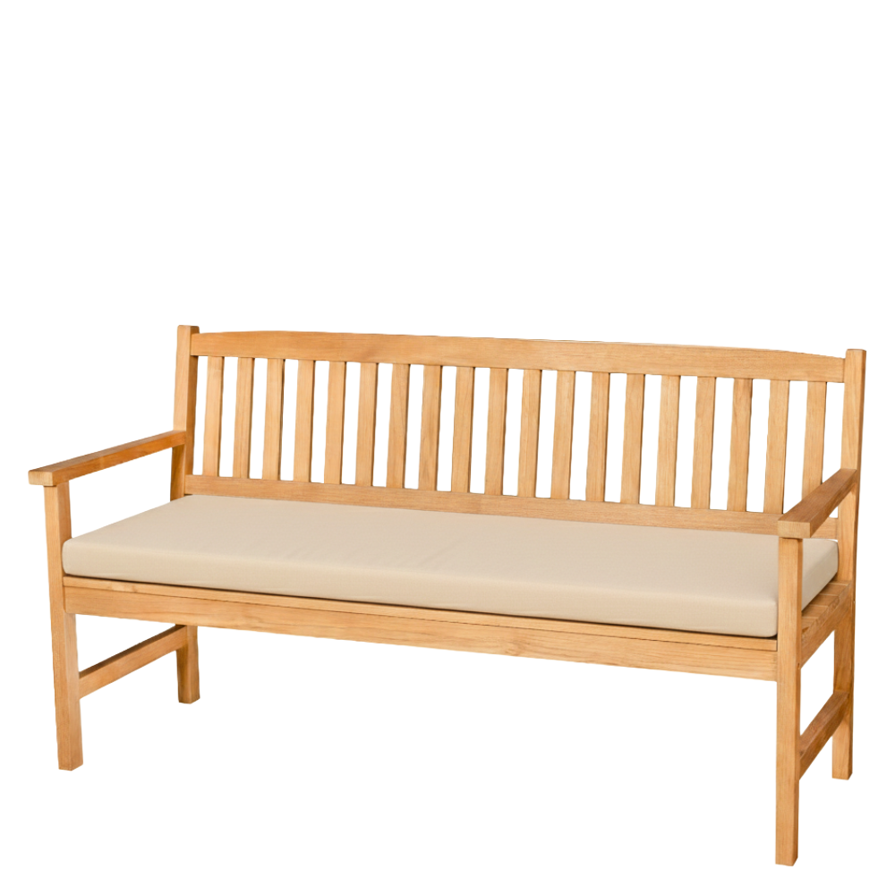 Rönneholm Teak garden sofa with seat cushion- Stockamöllan