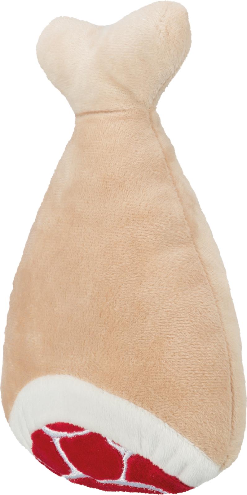 JollyPaw Hundleksak Plysch Ham Flerfärgad 22cm - 3