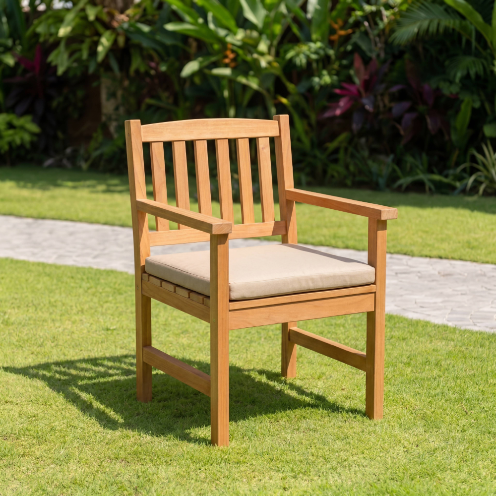 Rönneholm Klassisk matstol i Teak - Stockamöllan  - 2
