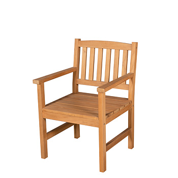 Rönneholm Classic dining chair in Teak - Stockamöllan