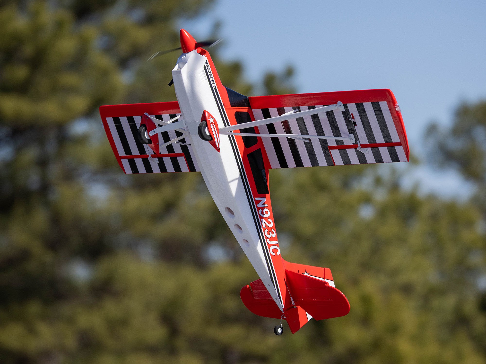 E-Flight Super Decathlon 1.2m BNF Basic with AS3X+ and SAFE Select - 29