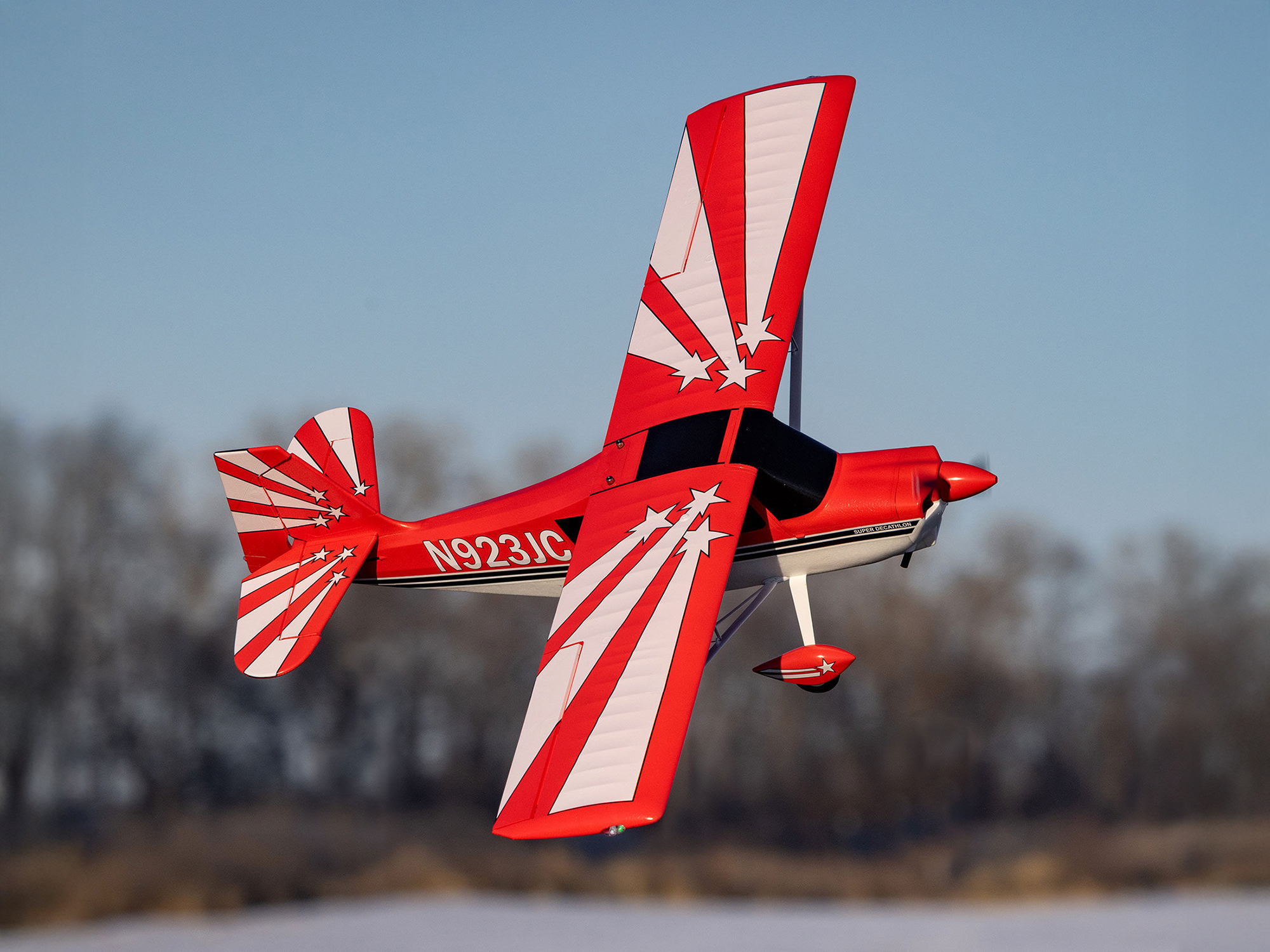 E-Flight Super Decathlon 1.2m BNF Basic with AS3X+ and SAFE Select - 23