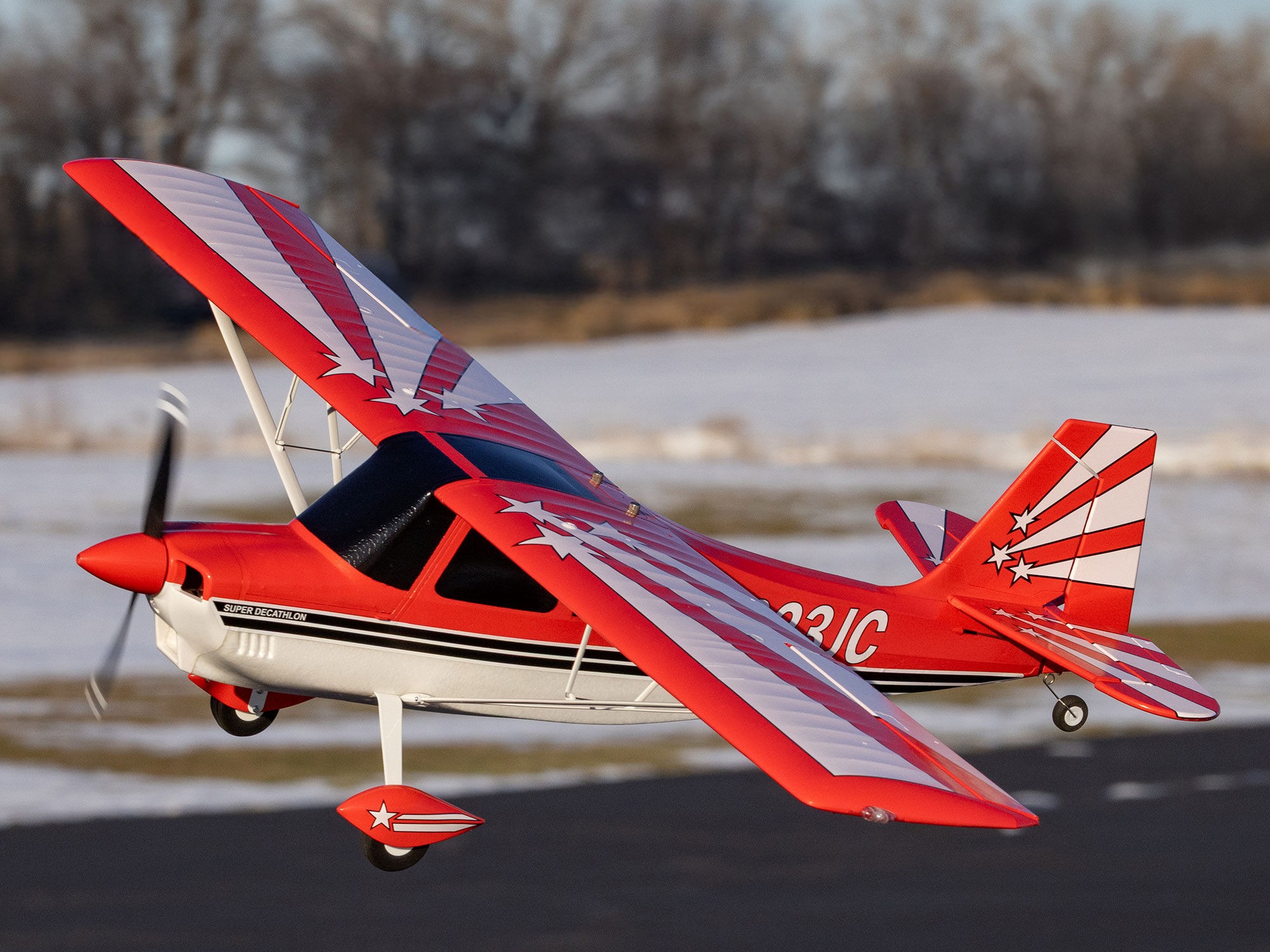E-Flight Super Decathlon 1.2m BNF Basic with AS3X+ and SAFE Select - 22