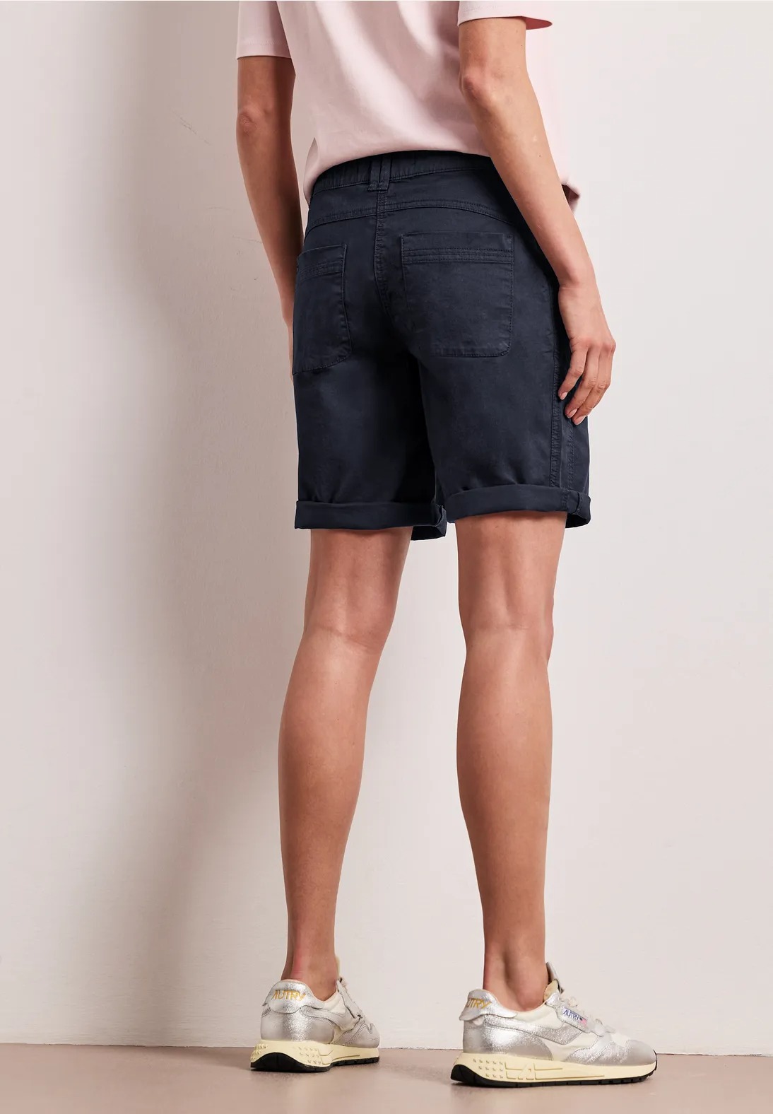 LTD QR Yulius Bermuda - Shadowed Navy - Street One