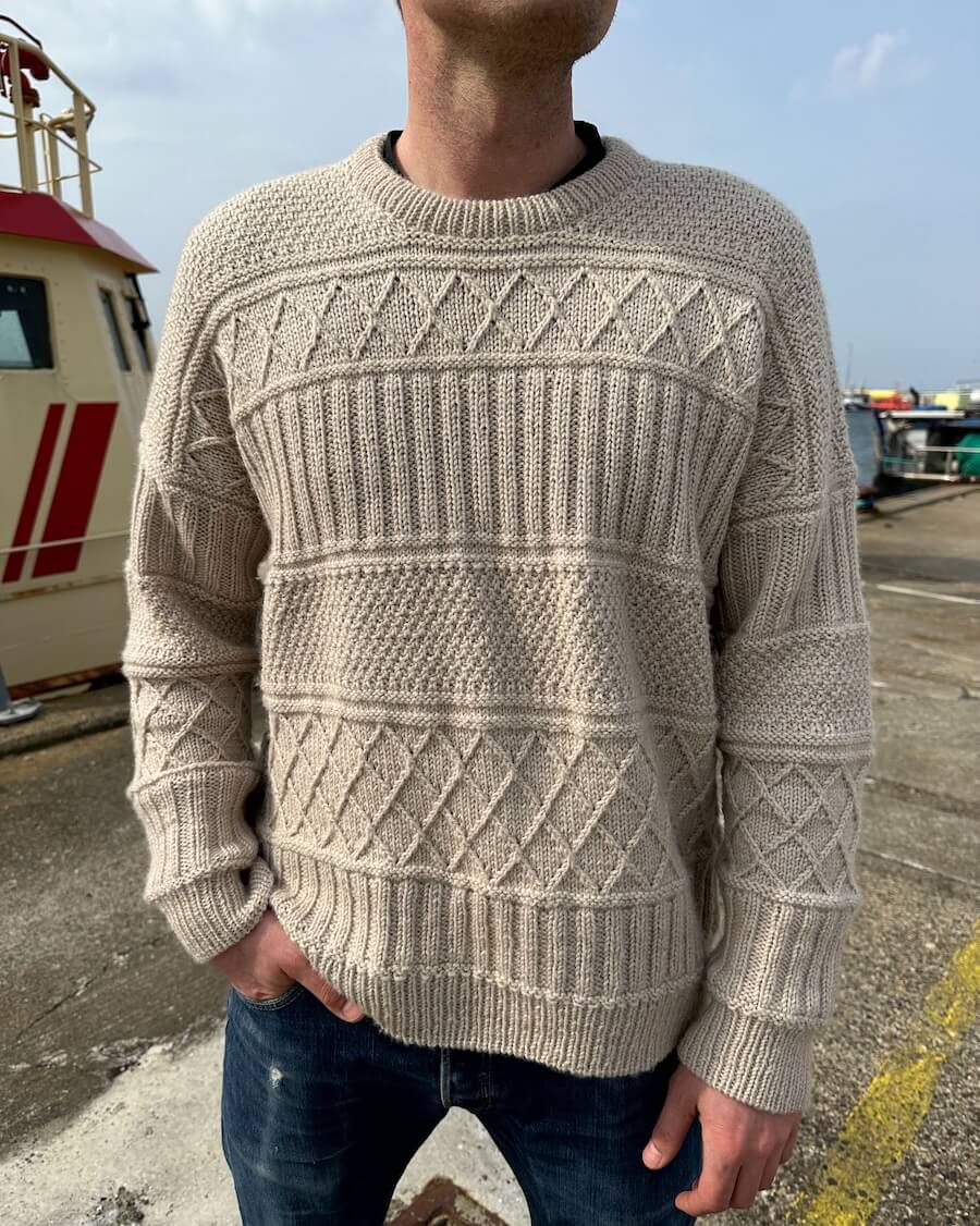 PetiteKnit Ingrid Sweater Man (20 m struktur st 4)