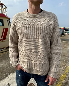 PetiteKnit Ingrid Sweater Man (20 m struktur st 4)
