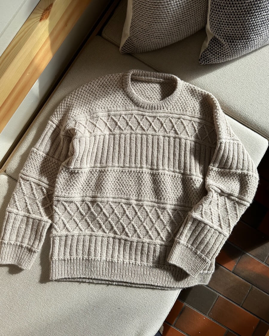 PetiteKnit Ingrid Sweater Man (20 m struktur st 4) - 4