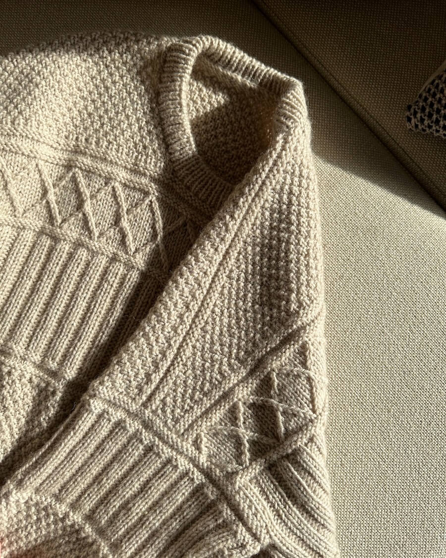 PetiteKnit Ingrid Sweater Man (20 m struktur st 4) - 2