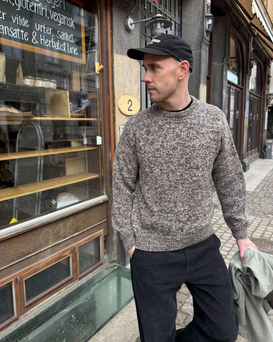 PetiteKnit Melange Sweater Man (20 m st 4)