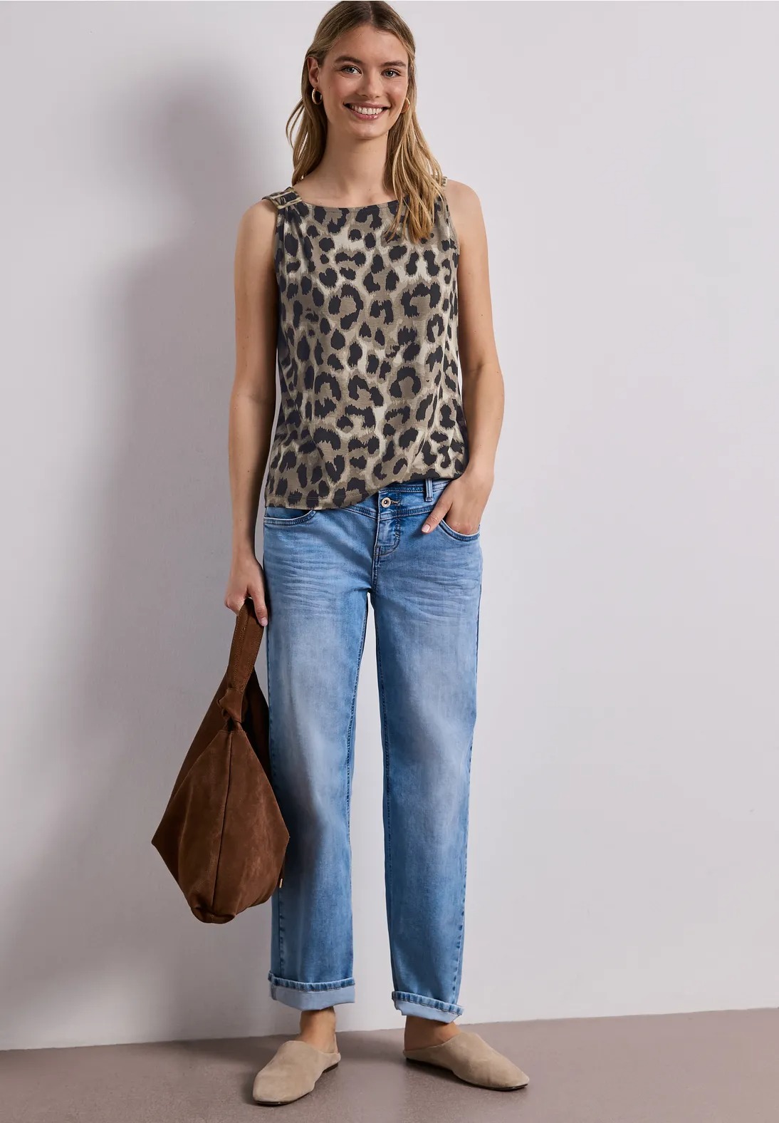 LTD QR Printed Jersey Top - Street One - 5
