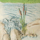 Aimo Nietosvuori (1970s) White Triptych Wall Plaque with Swedish Archipelago Motif 60/27 cm #717–719