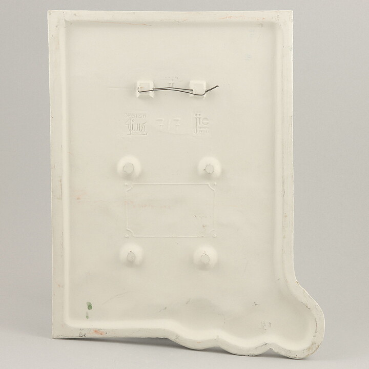 Aimo Nietosvuori (1970s) White Triptych Wall Plaque with Swedish Archipelago Motif 60/27 cm #717–719