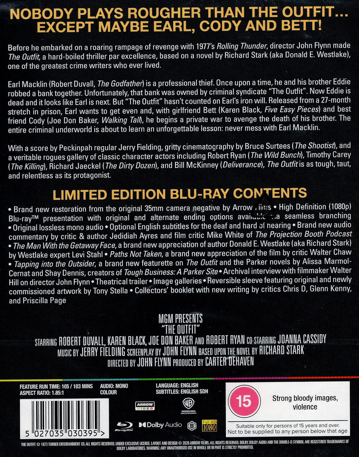 The Outfit (Limited Edition) (ej svensk text) (Blu-ray) - 2