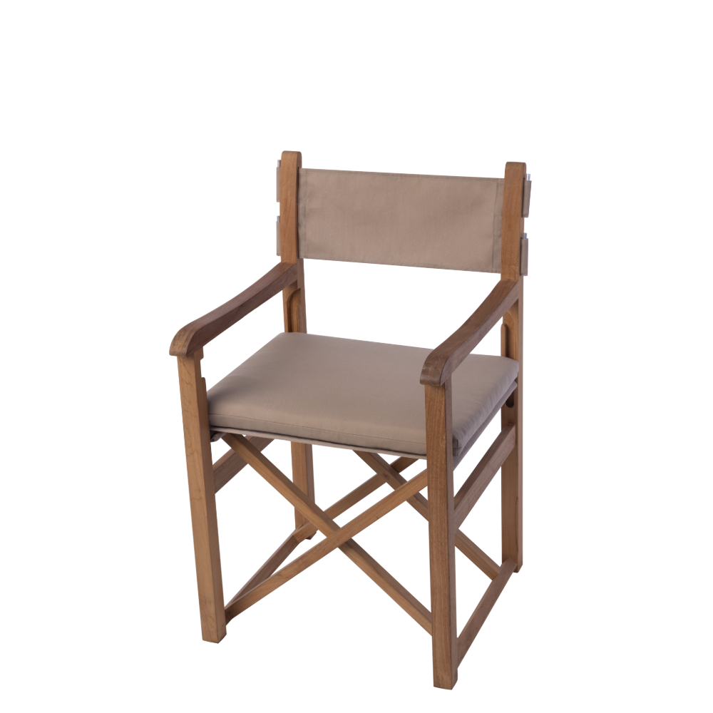 Haväng Regissörsstol i Teak med sittdyna - Stockamöllan 