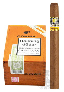Cohiba Siglo III Låda 25 st