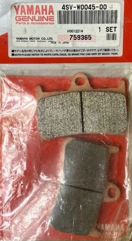 4SV-W0045-00  Bromspads Yamaha Original  FZS600 - YZF1000R  FA252/FA380HH