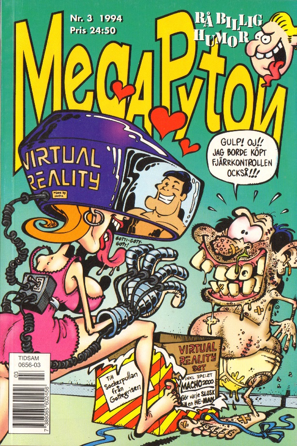 MegaPyton nr 3 1994, Rå billig humor!