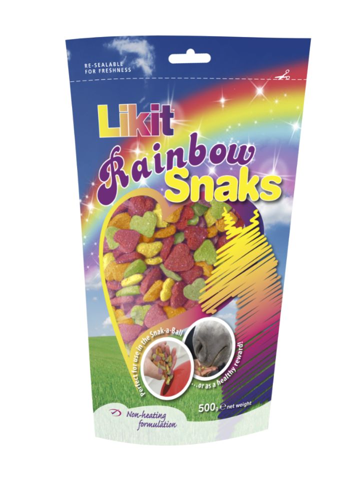 Hästgodis Likit Snacks Rainbow