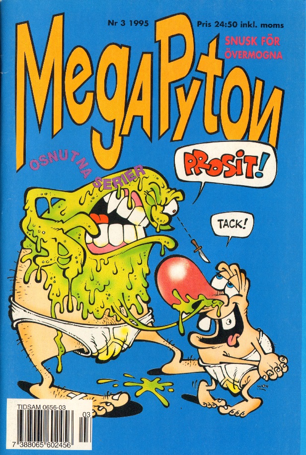 MegaPyton nr 3 1995, Snusk för övermogna!