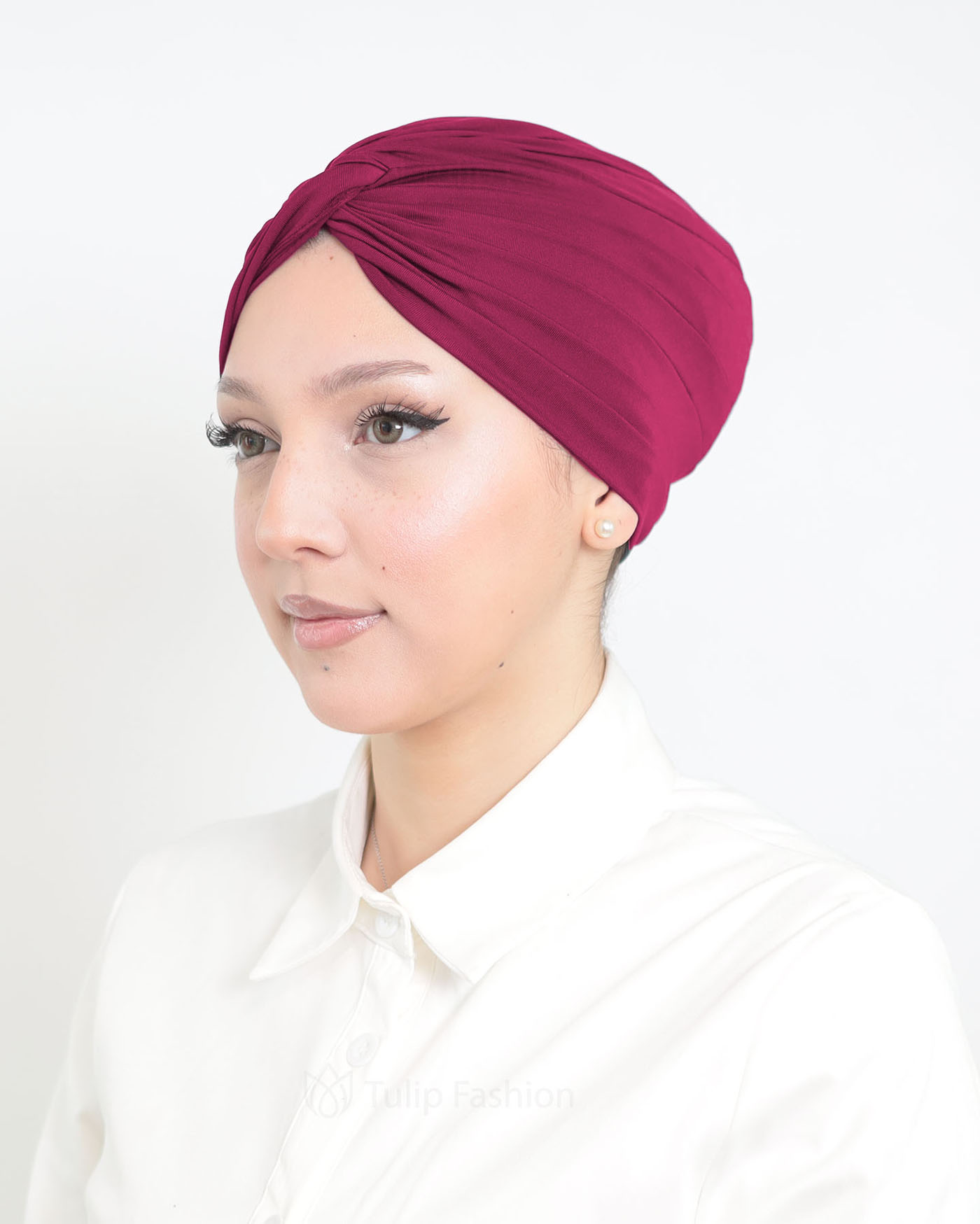 Turban - Naya - Maroon - 2