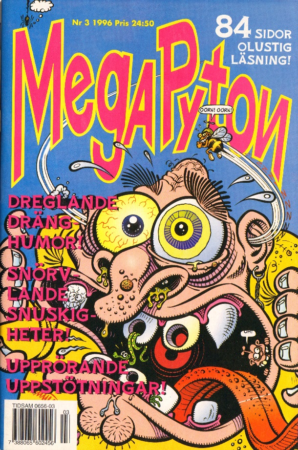 MegaPyton nr 3 1996, 84 sidor olustig läsning!