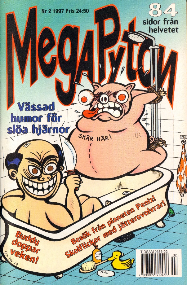 MegaPyton nr 2 1997, 84 sidor från helvetet!