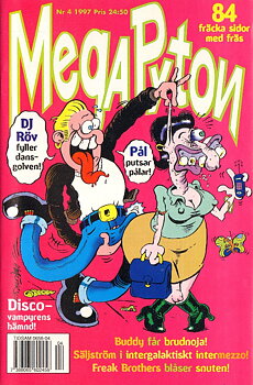 MegaPyton nr 4 1997, 84 fräcka sidor med fräs!