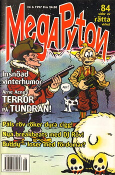 MegaPyton nr 6 1997, 84 sidor av rätta virket!