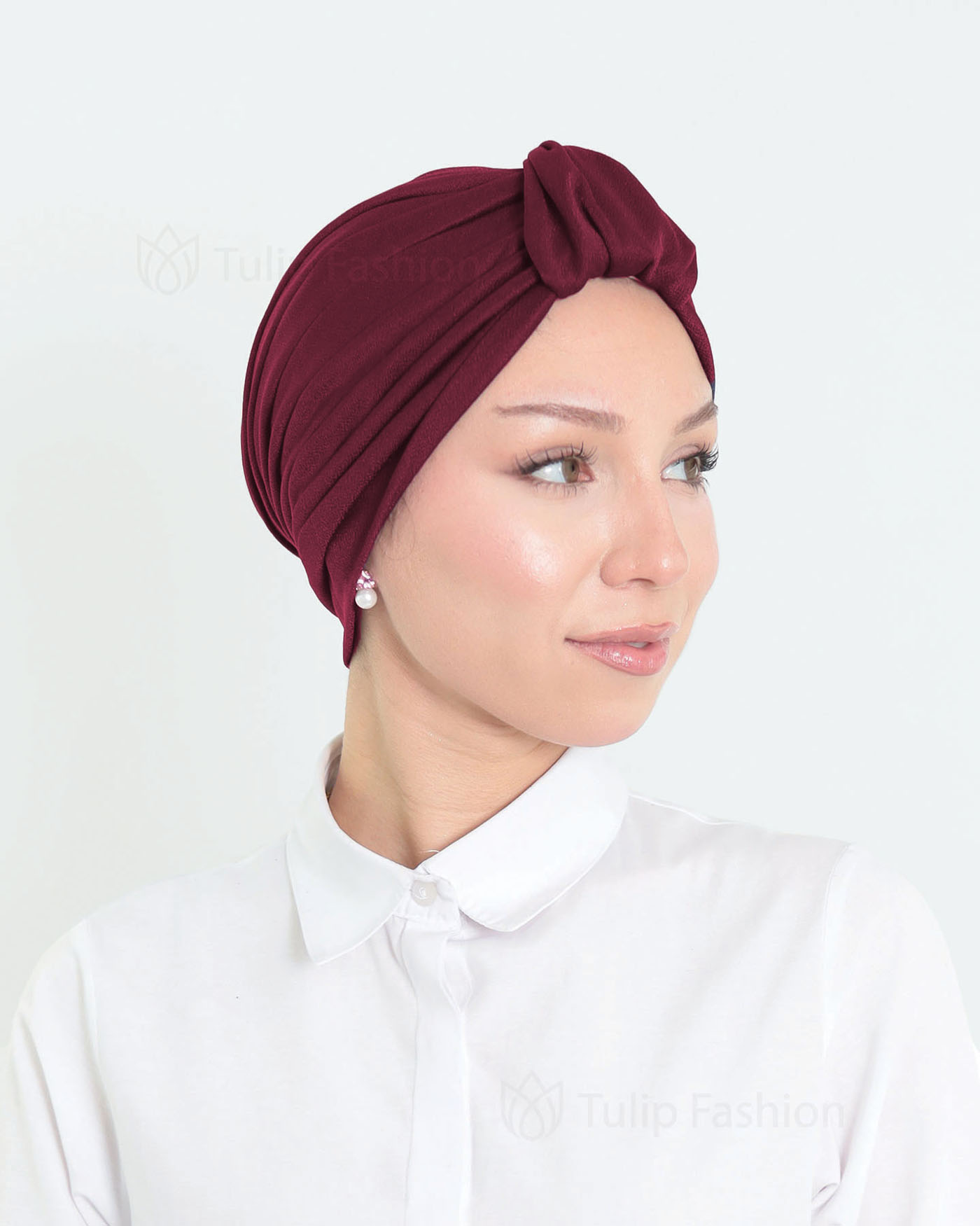 Turban - Zehra - Maroon