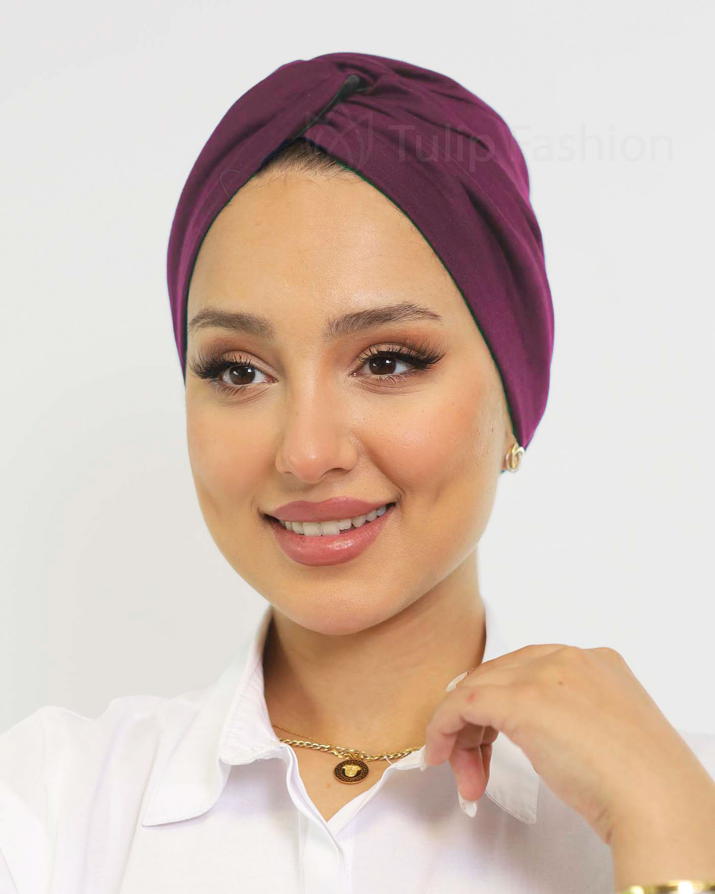 Turban - Teresa - Maroon