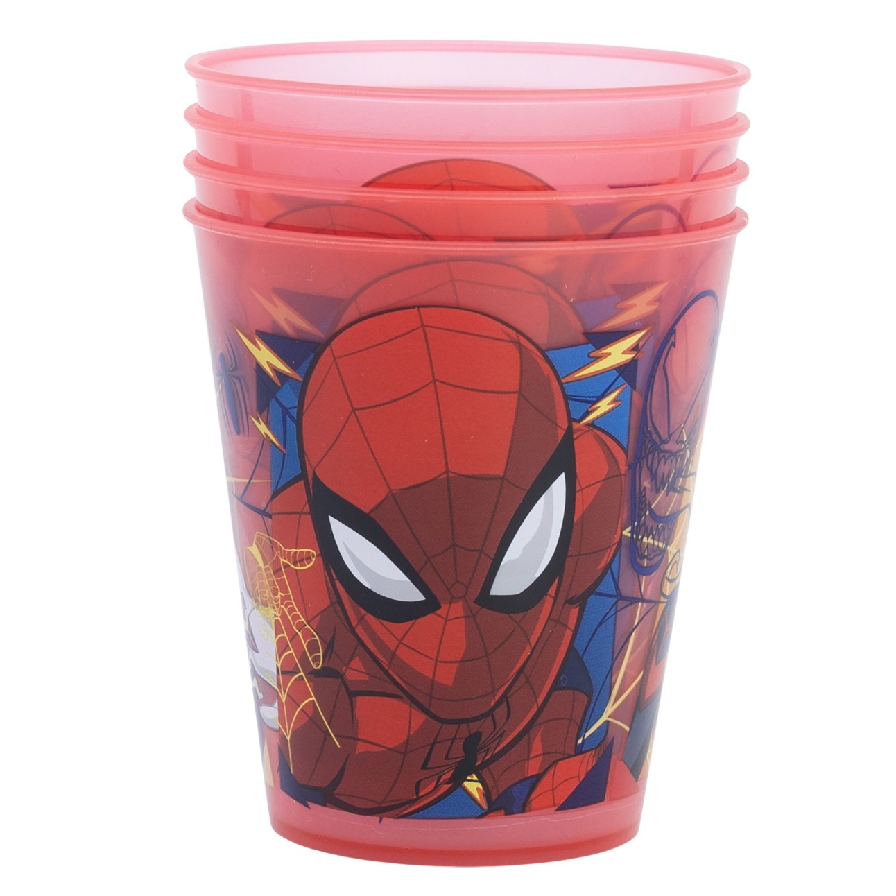 Spiderman Mugg 4-pack