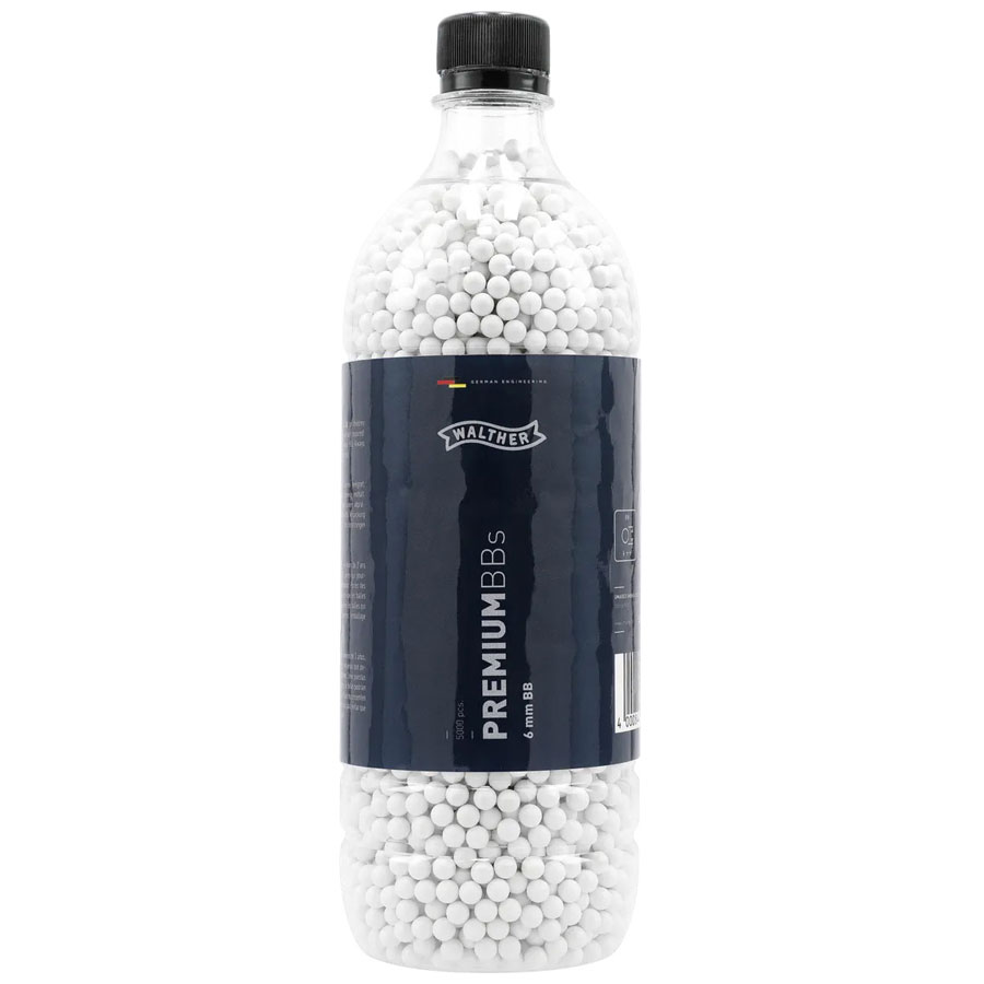 Walther BB's Premium Selection 0,20 g - ca 5000 st i flaska