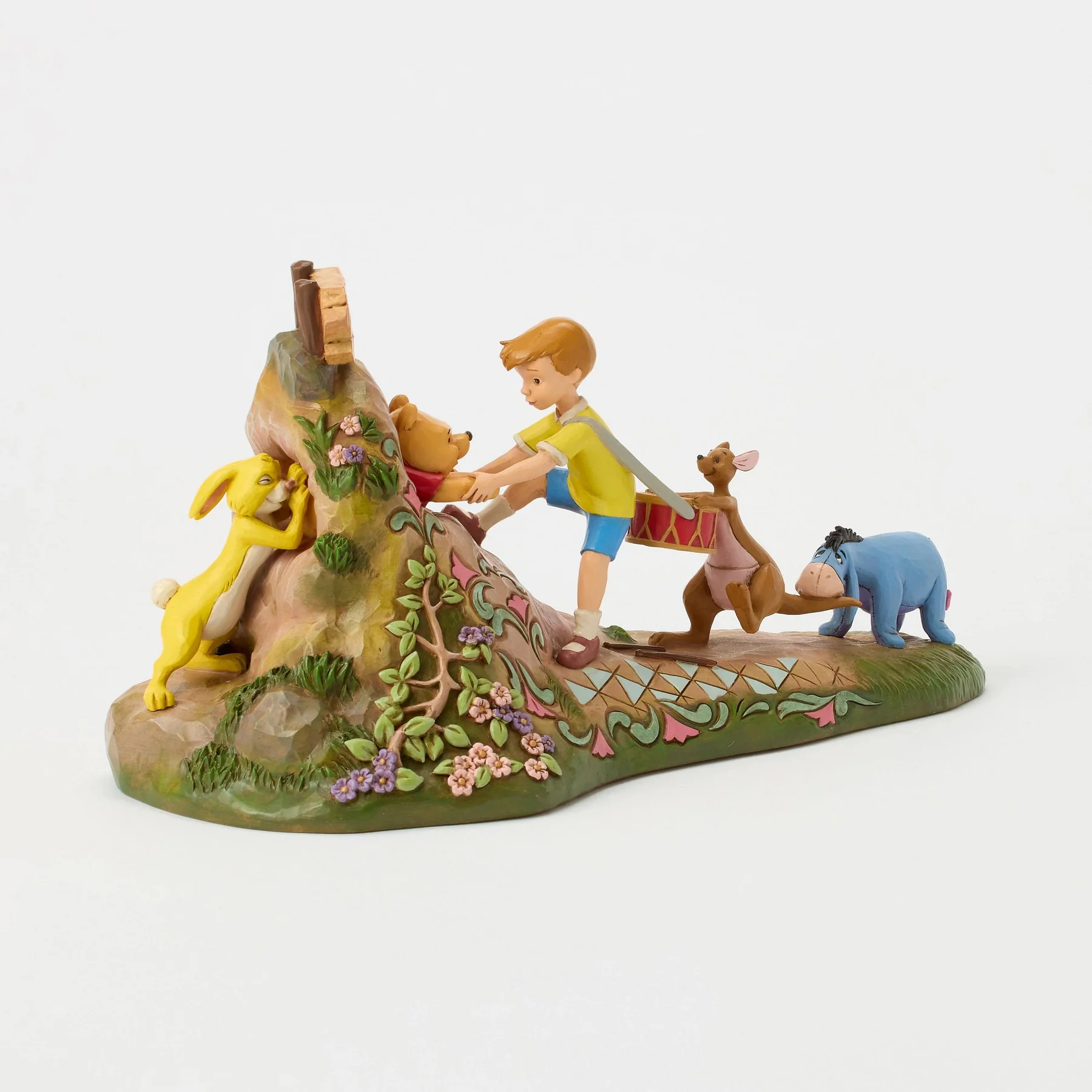 Jim Shore Figurin - Friends to the rescue (Pooh & Friends 100th anniversary) - 2
