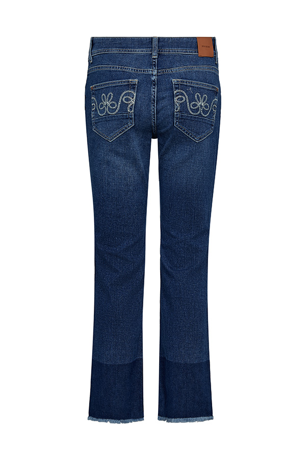 Mos Mosh - MMAshley Heem Jeans Blue Ankle - 2